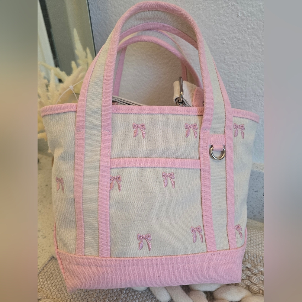 Pink Bow Tote - Picture 7 of 7